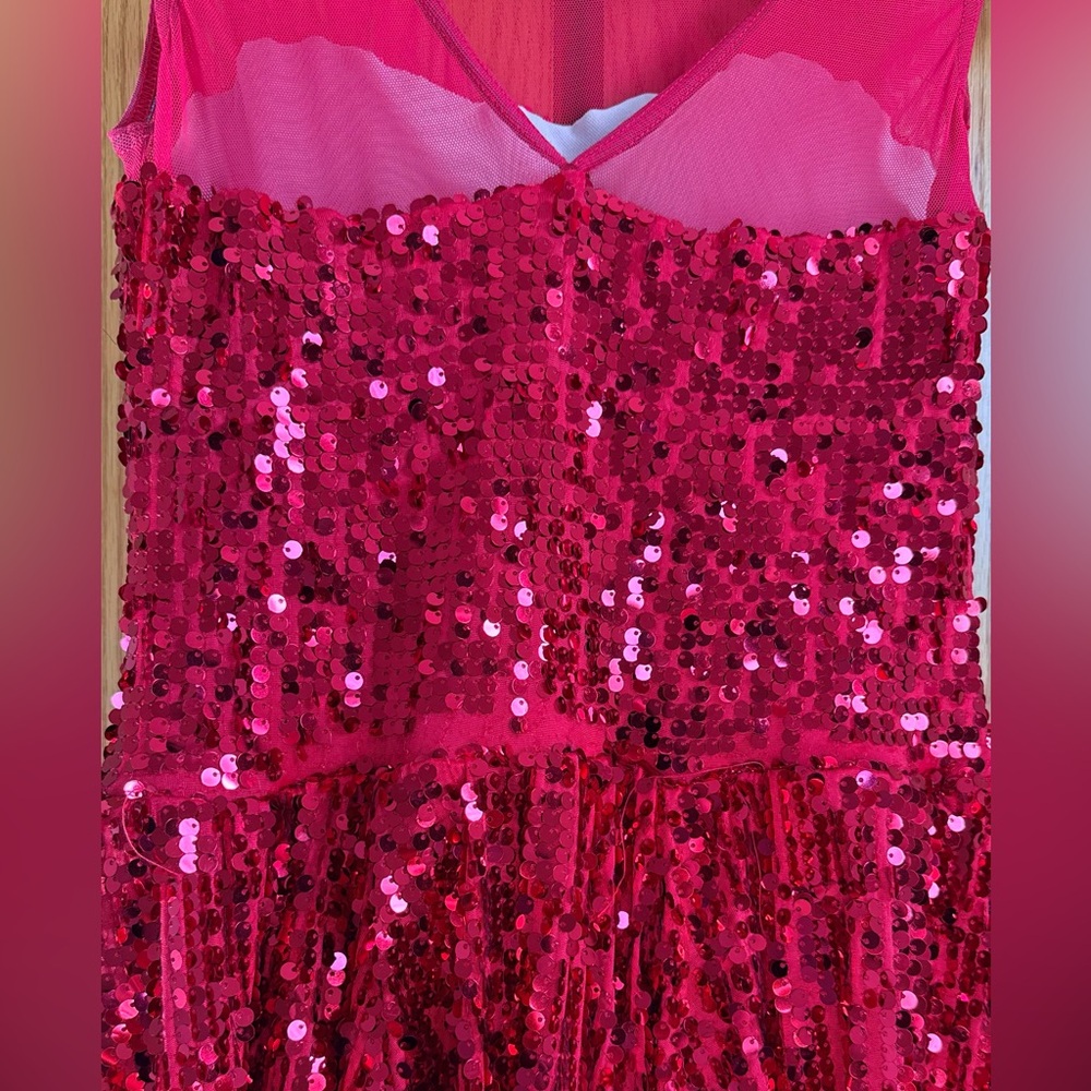 Weissman Sparkling Red Sequin Costume - Picture 4 of 4